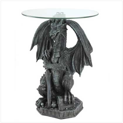  Dragon  Guarding Accent Table